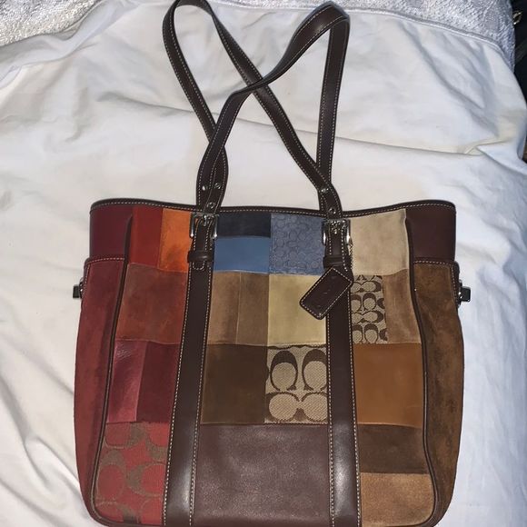 Coach Bags Vintagepatchwork Coach Bag Poshmark